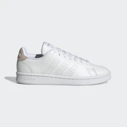 Zapatillas Adidas Advantage Blanco Marrón Mujer