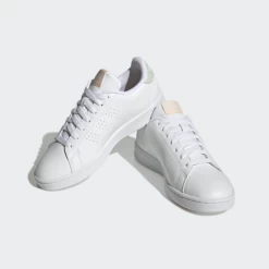Zapatillas Adidas Advantage Blanco Verde Mujer -Zapatos Deportivos zapatillas adidas advantage blanco verde mujer 2