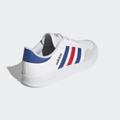 Zapatillas Adidas Breaknet Blanco Azul Rojo Hombre -Zapatos Deportivos zapatillas adidas breaknet blanco azul rojo hombre 4