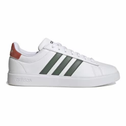 Zapatillas Adidas Grand Court 2.0 Blanco Verde Hombre
