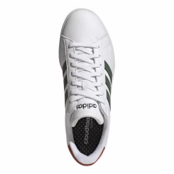 Zapatillas Adidas Grand Court 2.0 Blanco Verde Hombre -Zapatos Deportivos zapatillas adidas grand court 20 blanco verde hombre 4