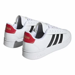 Zapatillas Adidas Grand Court Alpha Blanco Negro Rojo Hombre -Zapatos Deportivos zapatillas adidas grand court alpha blanco negro rojo hombre 2