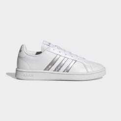 Zapatillas Adidas Grand Court Beyond Blanco Morado Mujer