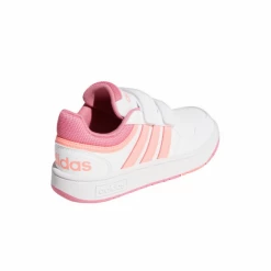 Zapatillas Adidas Hoops 3.0 CF C Blanco Rosa Niños -Zapatos Deportivos zapatillas adidas hoops 30 cf c blanco rosa ninos 3