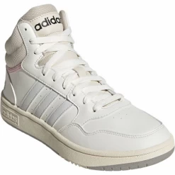 Zapatillas Adidas Hoops 3.0 Mid Blanco Mujer -Zapatos Deportivos zapatillas adidas hoops 30 mid blanco mujer 2