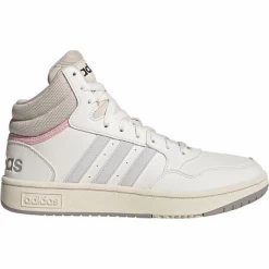 Zapatillas Adidas Hoops 3.0 Mid Blanco Mujer