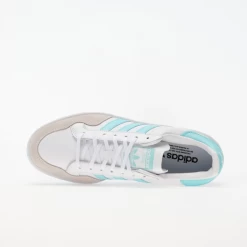 Zapatillas Adidas Team Court W Blanco Turquesa Mujer -Zapatos Deportivos zapatillas adidas team court w blanco turquesa mujer 3