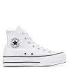 Zapatillas Converse All Star Lift Hi Blanco Mujer