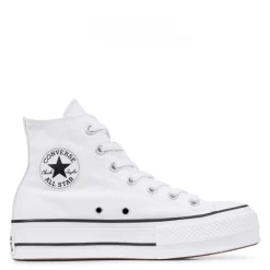 Zapatillas Converse All Star Lift Hi Blanco Mujer