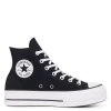Zapatillas Converse All Star Lift Hi Negro Mujer