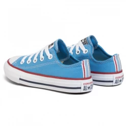 Zapatillas Converse All Star Ox Azul Claro Niño -Zapatos Deportivos zapatillas converse all star ox azul claro nino 2