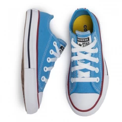 Zapatillas Converse All Star Ox Azul Claro Niño -Zapatos Deportivos zapatillas converse all star ox azul claro nino 3