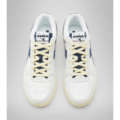 Zapatillas Diadora Magic BSKT Low Suede Blanco Marino Hombre -Zapatos Deportivos zapatillas diadora magic bskt low suede blanco marino hombre 6