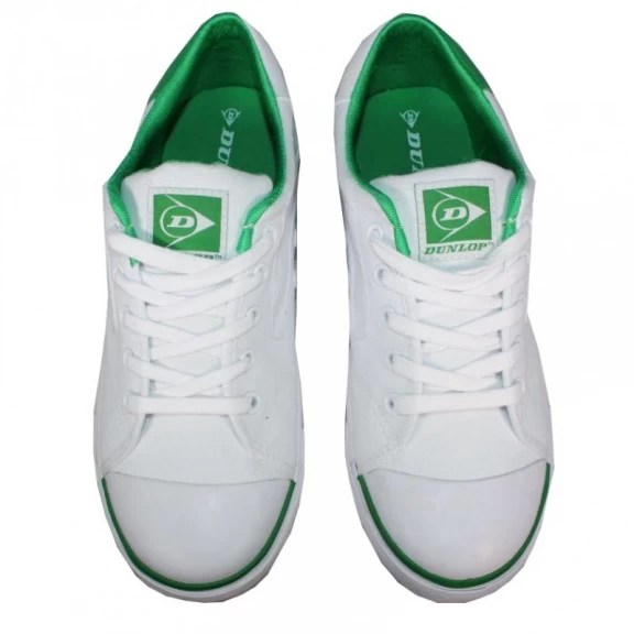Zapatillas Dunlop Flash Blanco Verde Unisex 3 Zapatillas Dunlop Flash Blanco Verde Unisex - Imagen 3