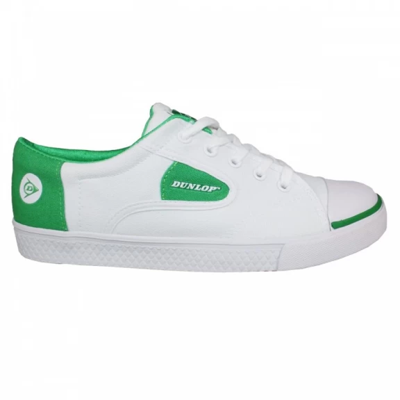 Zapatillas Dunlop Flash Blanco Verde Unisex 1 Zapatillas Dunlop Flash Blanco Verde Unisex