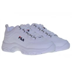 Zapatillas Fila Strada Low Blanca Mujer -Zapatos Deportivos zapatillas fila strada low blanca mujer 3