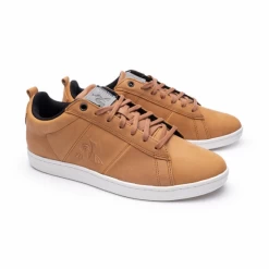 Zapatillas Le Coq Sportif CourtClassic Black Jean Marrón -Zapatos Deportivos zapatillas le coq sportif courtclassic black jean marron 2