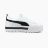 Zapatillas Puma Mayze Lth Blanco Azul Oscuro Mujer