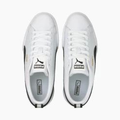 Zapatillas Puma Mayze Lth Blanco Azul Oscuro Mujer -Zapatos Deportivos zapatillas puma mayze lth blanco azul oscuro mujer 4
