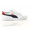 Zapatillas Puma Smash V2 Blanco Marino Rojo Niños