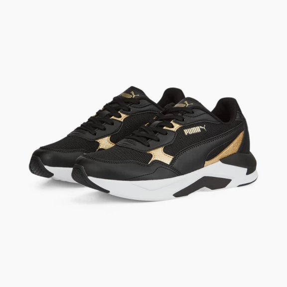 Zapatillas Puma X-Ray Speed Lite Distressed Negro Oro Mujer 3 Zapatillas Puma X-Ray Speed Lite Distressed Negro Oro Mujer - Imagen 3