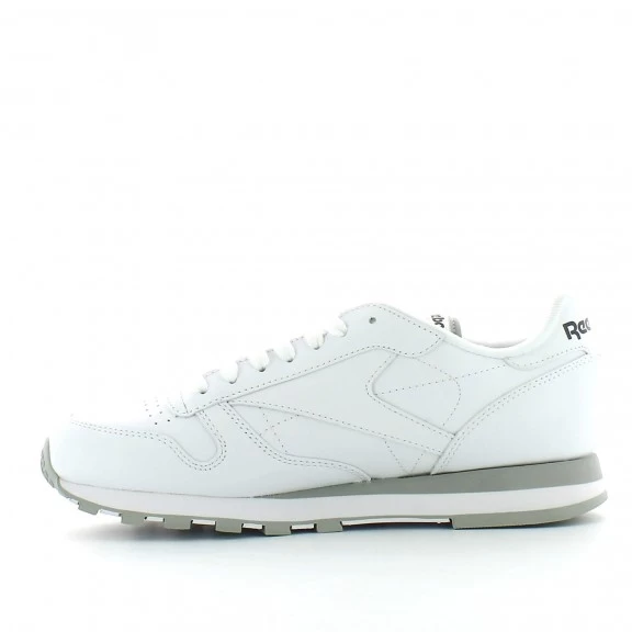 Zapatillas Reebok Classic Leather Blanco Gris Hombre 8 Zapatillas Reebok Classic Leather Blanco Gris Hombre - Imagen 8
