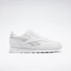 Zapatillas Reebok Classic Leather Blanco Plata Niños