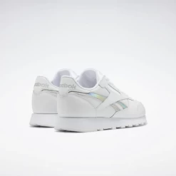 Zapatillas Reebok Classic Leather Blanco Plata Niños -Zapatos Deportivos zapatillas reebok classic leather blanco plata ninos 2