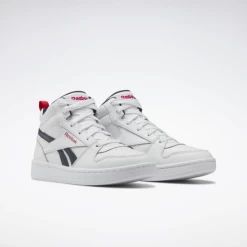 Zapatillas Reebok Royal Prime Mid 2 Blanco Azul Rojo Niños -Zapatos Deportivos zapatillas reebok royal prime mid 2 blanco azul rojo ninos 2