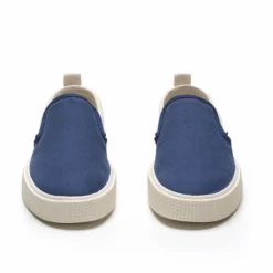 Zapatillas Sanjo K250 Slip On Azul Beige Hombre -Zapatos Deportivos zapatillas sanjo k250 slip on azul beige hombre 3