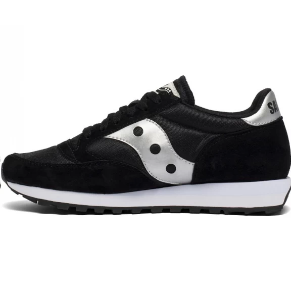 Zapatillas Saucony Jazz 81 Negro Plata Unisex 2 Zapatillas Saucony Jazz 81 Negro Plata Unisex - Imagen 2