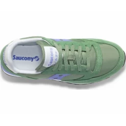 Zapatillas Saucony Jazz Original Verde Morado Mujer -Zapatos Deportivos zapatillas saucony jazz original verde morado mujer 3