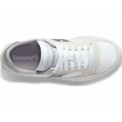 Zapatillas Saucony Jazz Triple Blanco Plata Mujer -Zapatos Deportivos zapatillas saucony jazz triple blanco plata mujer 3