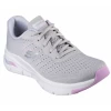 Zapatillas Skechers Arch Fit Infinity Cool Gris Malva Mujer