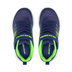 Zapatillas Skechers Microspec Texlor Azul Lima Niños -Zapatos Deportivos zapatillas skechers microspec texlor azul lima ninos 3