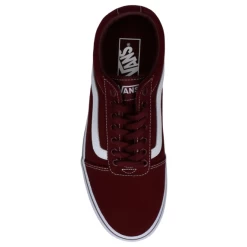 Zapatillas Vans Ward Burdeos Blanca Mujer -Zapatos Deportivos zapatillas vans ward burdeos blanca mujer 3