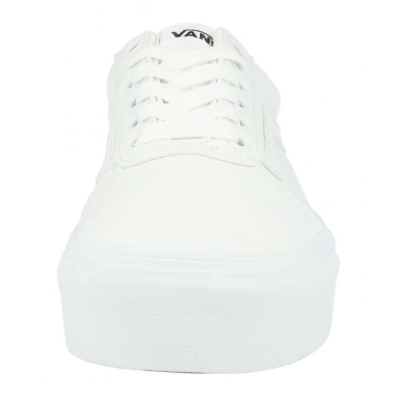 Zapatillas Vans Ward Plataforma Blanco Mujer 3 Zapatillas Vans Ward Plataforma Blanco Mujer - Imagen 3